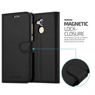 Honor 6A Deksel Etui Case (svart)