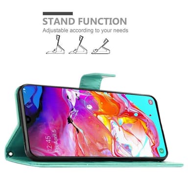 Samsung Galaxy A70 / A70s lommebokdeksel Blomster