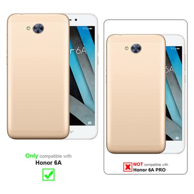 Honor 6A Deksel Etui Case (svart)