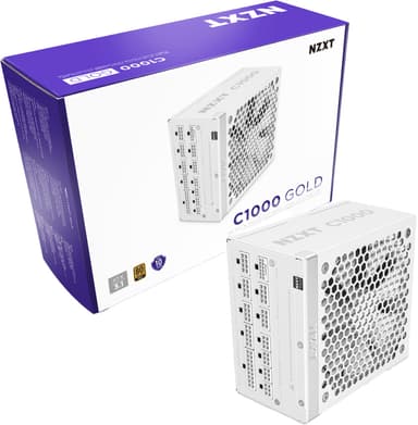 NZXT ATX 3.1 1000W 80+ Gold strømforsyning