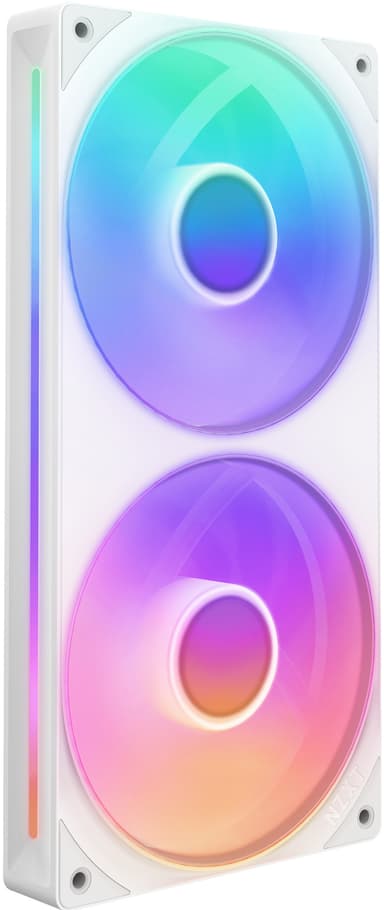 NZXT F240 RGB Core 240mm Unibody-vifte (hvit)