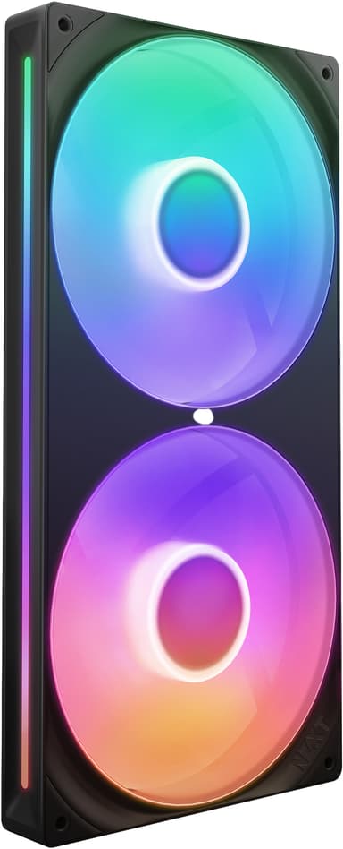 NZXT F280 RGB Core 280mm Unibody vifte (sort)