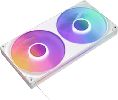 NZXT F280 RGB Core 280mm Unibody-vifte (hvit)