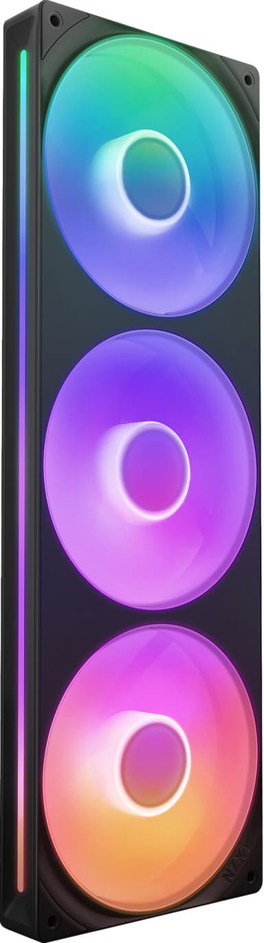 F360 RGB CORE UNIBODY - 360mm - Kabinettvifte - Svart - 30 dBA
