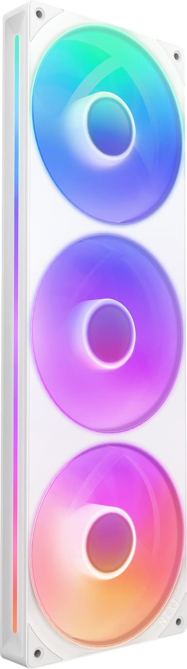 NZXT F360 RGB Core 360mm Unibody-vifte (hvit)