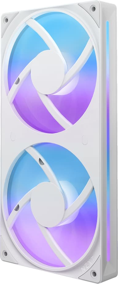 NZXT F240 RGB Core 240mm Unibody-vifte (hvit)