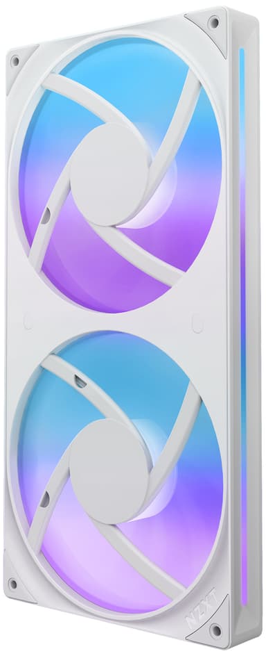 NZXT F360 RGB Core 360mm Unibody-vifte (hvit)