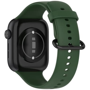 Silikonarmbånd til Honor Watch 5 - Mørkegrønn