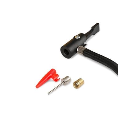 Fotpumpe med manometer