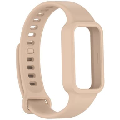 Silikonarmbånd til Redmi Band 3 / Xiaomi Smart Band 9 Active - Rosa