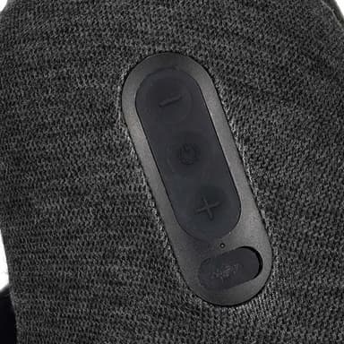 Nedis reisepute med innebygde Bluetooth-hodetelefoner og passiv støydemping