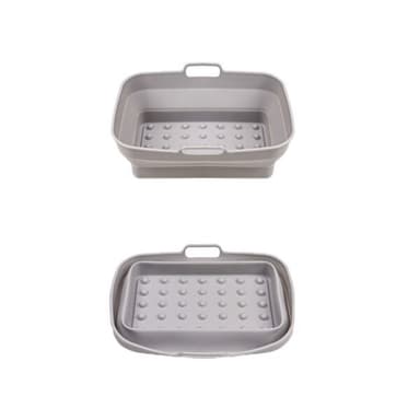 Sammenleggbart Silikonbrett for Airfryer – 19,5 x 12,9 cm - Enkel Rengjøring