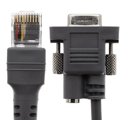 Strekkodeskannerkabel - RJ45 til RS232 til Honeywell/Zebra/Symbol 3 m