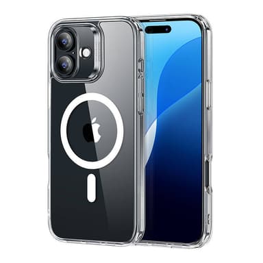 ESR Classic Hybrid-deksel (HaloLock) for iPhone 16 Plus (klar)