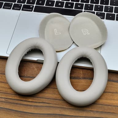 Erstatningsøreputer for Bose QuietComfort Ultra-hodetelefoner - grå (2-pack)
