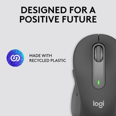 Logitech Signature M650 Medium Wireless Mouse (grafitt)