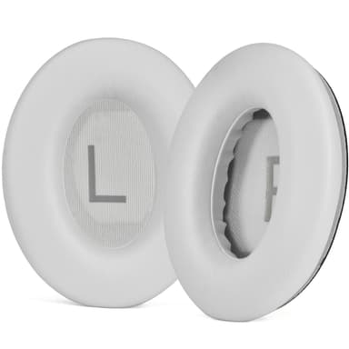 Erstatningsøreputer for Bose QC45 QC35 Hvit