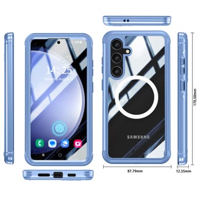 Mobildeksel til Samsung Galaxy S24-serien Blå Samsung Galaxy S24 Plus