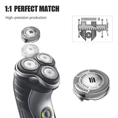 Barberhode for Philips HQ8 / HQ7180 / HQ7140 / HQ6090