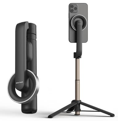 Bærbar trådløs Bluetooth Selfie Stick WS-22005 Sort