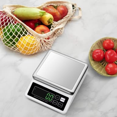 Elektronisk oppladbar vekt 15 kg/0,1 g