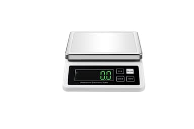 Elektronisk oppladbar vekt 15 kg/0,1 g