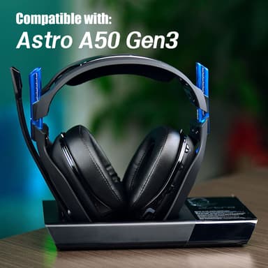 Magnetiske øreputer for hodetelefoner med spenne for Astro A50 Gen3 PU + Høy elastisk bomull