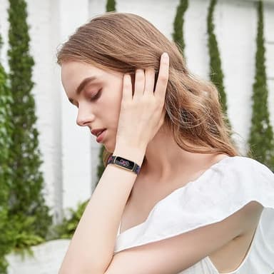Utskifting av klokkebånd for Fitbit Charge 5/6 Svart+rød