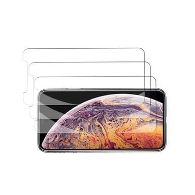iPhone X/Xs skjermbeskytter i herdet glass (3-pakning)