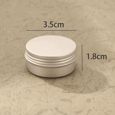 Aluminiumsboks med skrukork 10 ml 5-pak Gull