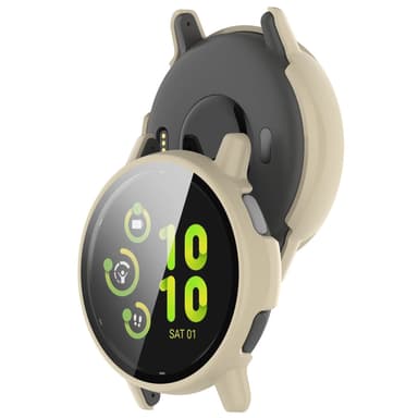 Deksel med skjermbeskytter til Garmin Vivoactive 5 Hvit