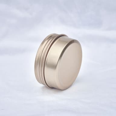 Aluminiumsboks med skrukork 10 ml 5-pak Gull