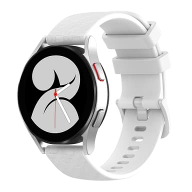 Silikonklokkerem for Garmin Vivoactive 4 / Vivoactive 3 / Venu Hvit 22 mm