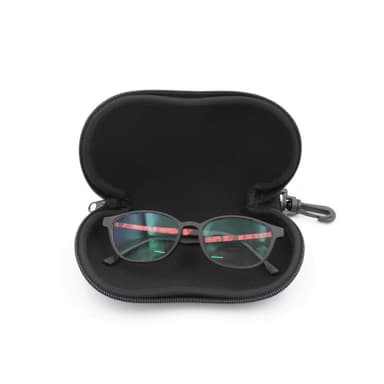 Bærbart etui til solbrille Sort