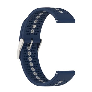 Fargerik klokkerem 22MM for Suunto Race S Watch Blå + grå