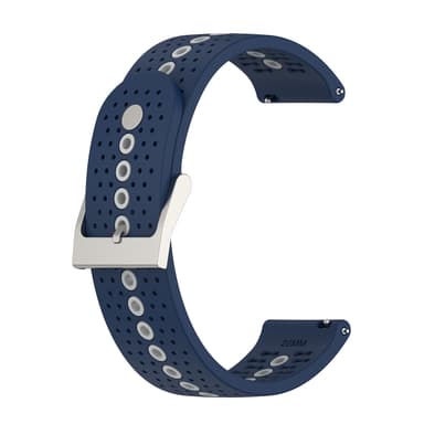 Fargerik klokkerem 22MM for Suunto Race S Watch Blå + grå