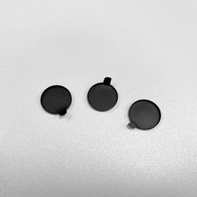3-pack linsebeskyttelse for iPhone 16 Sort iPhone 16 Pro/16 ProMax