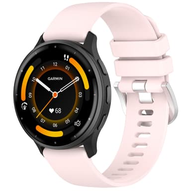 18 mm klokkerem for Garmin Venu 3S/Forerunner 265S/255S/255S Music/Vivomove 3S Rosa
