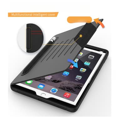 iPad 10. generasjons beskyttelsesveske med pennespor