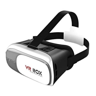 VR BOX 2.0 3D-briller med Bluetooth og fjernkontroll - 3,5-6"" skjerm