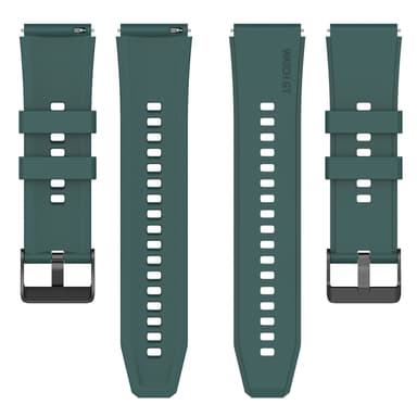 Silikonklokkebånd for Huaiwei Watch 4 Pro/GT4 46mm/GT 3/GT2 Pro/Watch Ultimate Grønn
