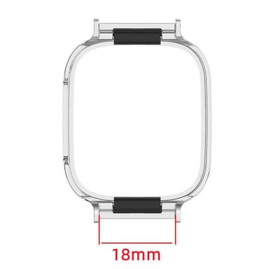 Klokkebånd i rustfritt stål for Xiaomi Band 7 Pro Sølv