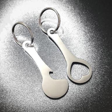 Nøkkelringer i metall, Token for handlekurv