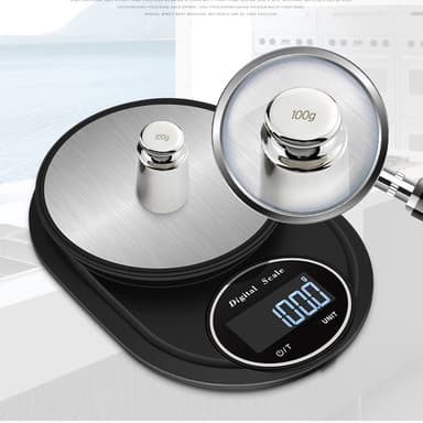 Elektronisk digital vekt 5 kg med 0,1 g presisjon