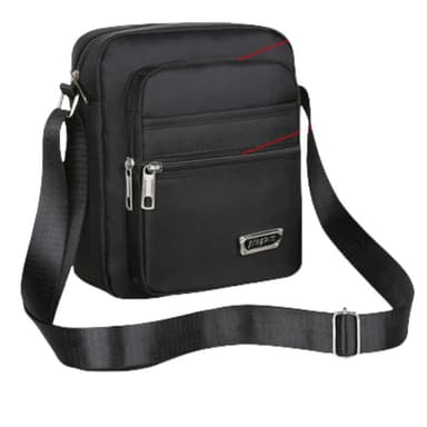 Nylon Crossbody-veske for menn Seks glidelåser