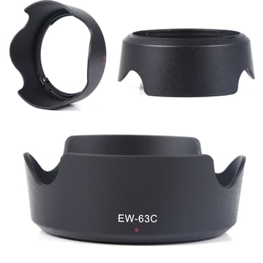 Objektivhette for Canon 700D 100D 750D 760D SLR 18-55 STM