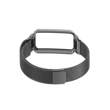 Klokkebånd i rustfritt stål for Xiaomi Band 7 Pro Sort