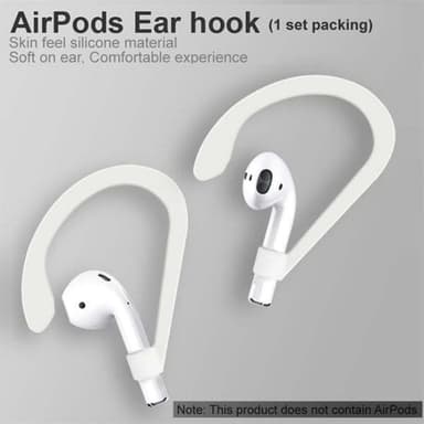 Ørebøyler for AirPods Hvit