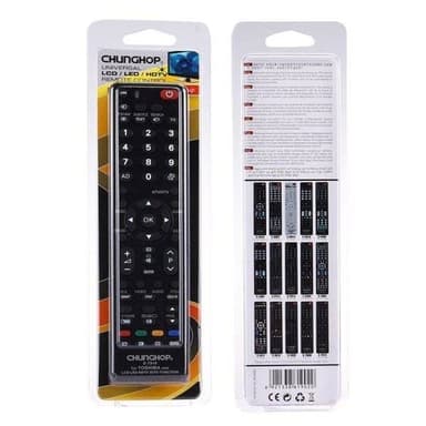 CHUNGHOP Universal Fjernkontroll til TOSHIBA LED TV