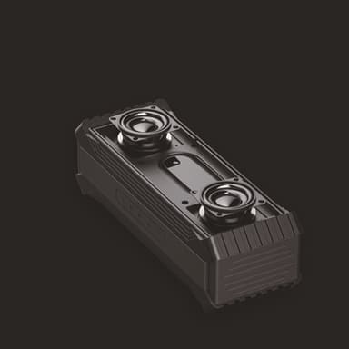 Bærbar Bluetooth-høyttaler Sort